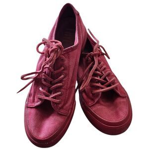Frye Red Gia Canvas Low Rise Sneakers. Sz. 7.5